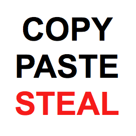 copy paste steal