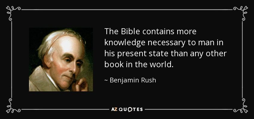 benjamin rush quote on knowledge