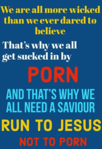 jesus better than porn