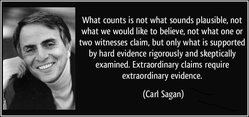 extraordinary claims