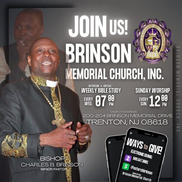 pastor charles brinson