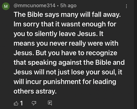 youtube comment