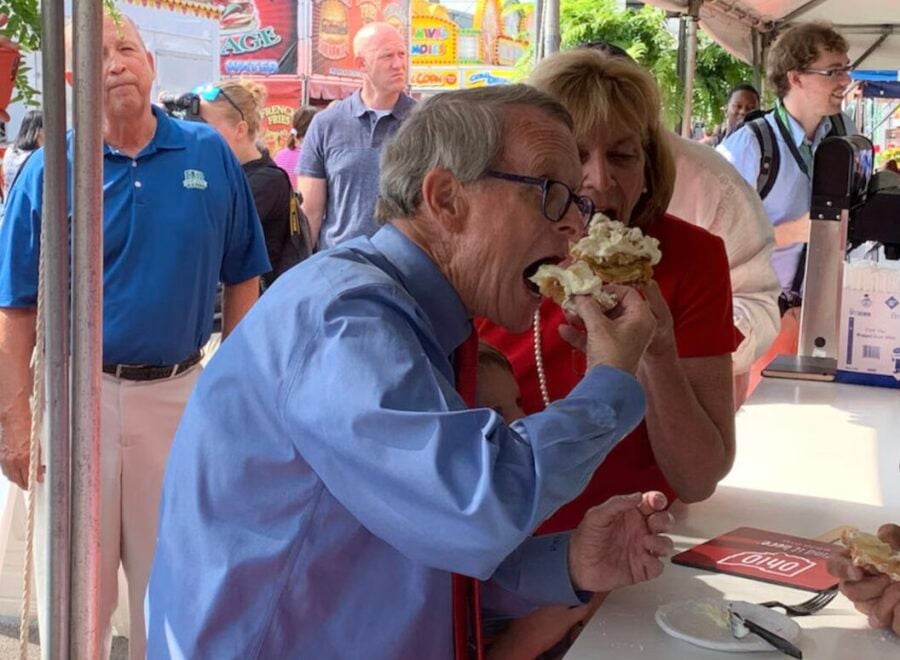 mike dewine eating healthy