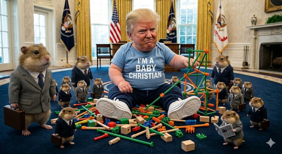 baby christian trump